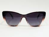 Balenciaga x Fendi sunglasses with black frame and gradient lenses.